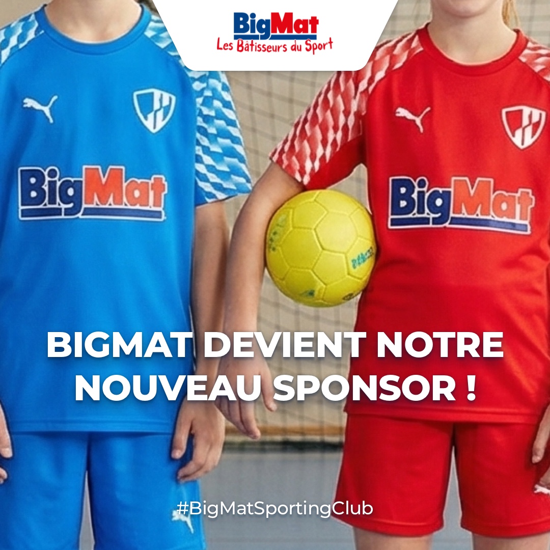 BigMat nouveau sponsor du club !