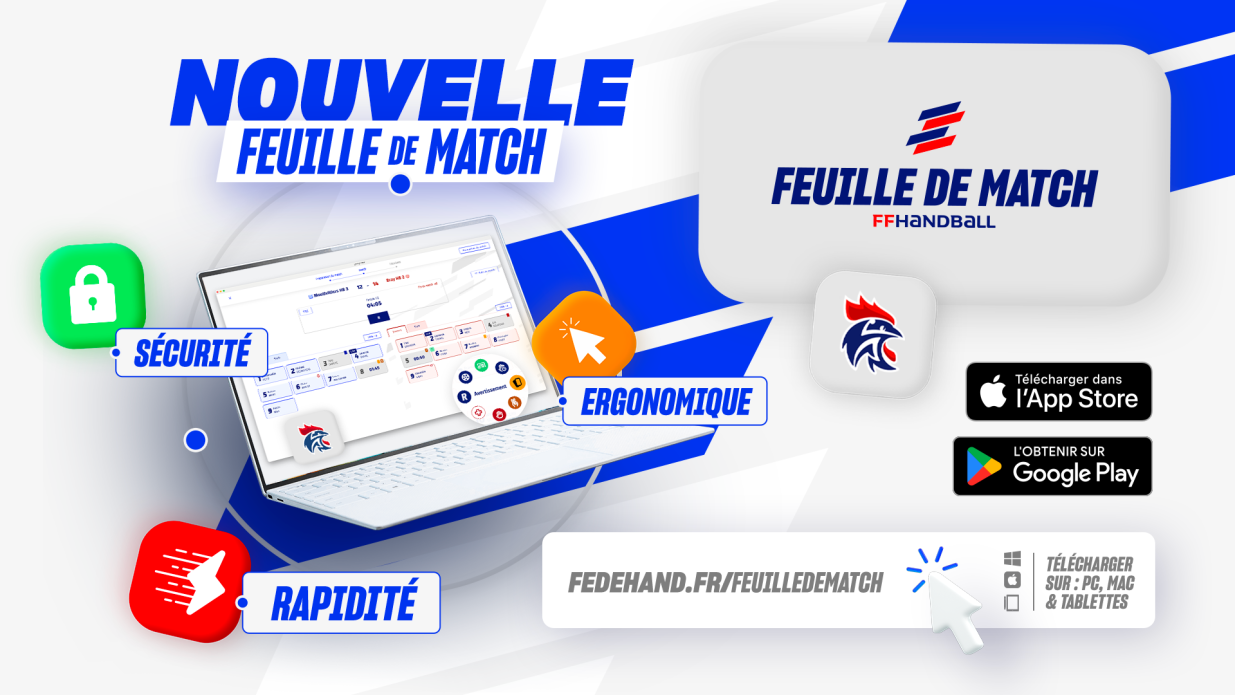 Une nouvelle Feuille De Match Electronique (FDME)